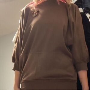 Brown Women's Top